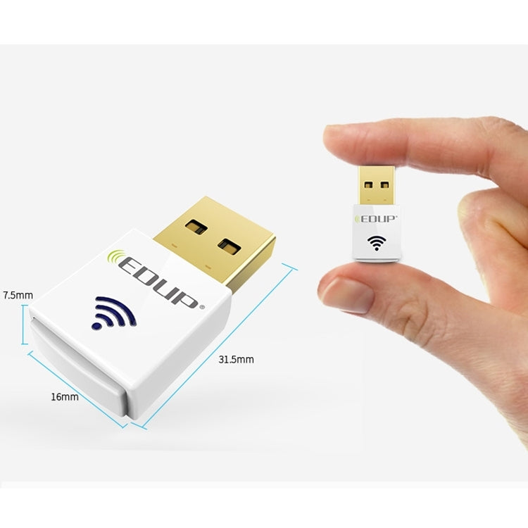 EDUP EP-AC1619 Mini Wireless USB 600Mbps 2.4G / 5.8Ghz 150M+433M Dual Band WiFi Network Card for Nootbook / Laptop / PC, EP-AC1619 600Mbps (White), EP-AC1619 600Mbps (Black) EDUP EP-AC1619 Mini Wireless USB 600Mbps 2.4G / 5.8Ghz 150M+433M Dual Band WiFi Network Card for Nootbook / Laptop / PC, EP-AC1619 600Mbps (White), EP-AC1619 600Mbps (Black)